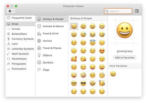 apple emoji tastatur|Use emoji and symbols on Mac